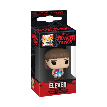 Funko POP Pocket! Vinyl Schlüsselanhänger - Stranger Things S4 Eleven - 4cm